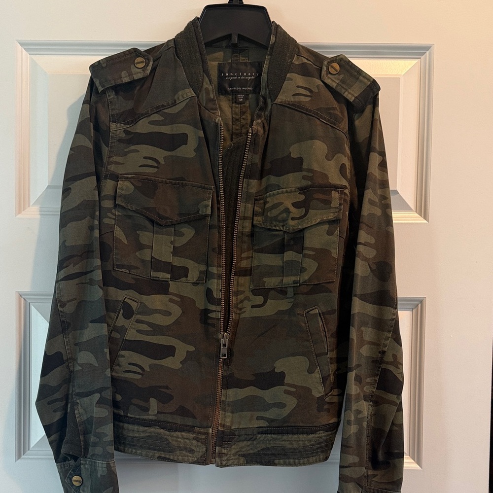 Womens Camouflage Jacket